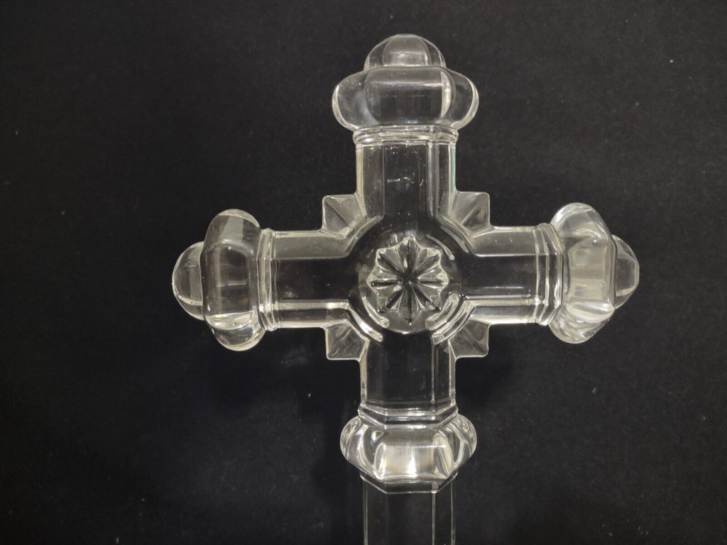 Clear Crystal Noble Excellence Cross Figurine