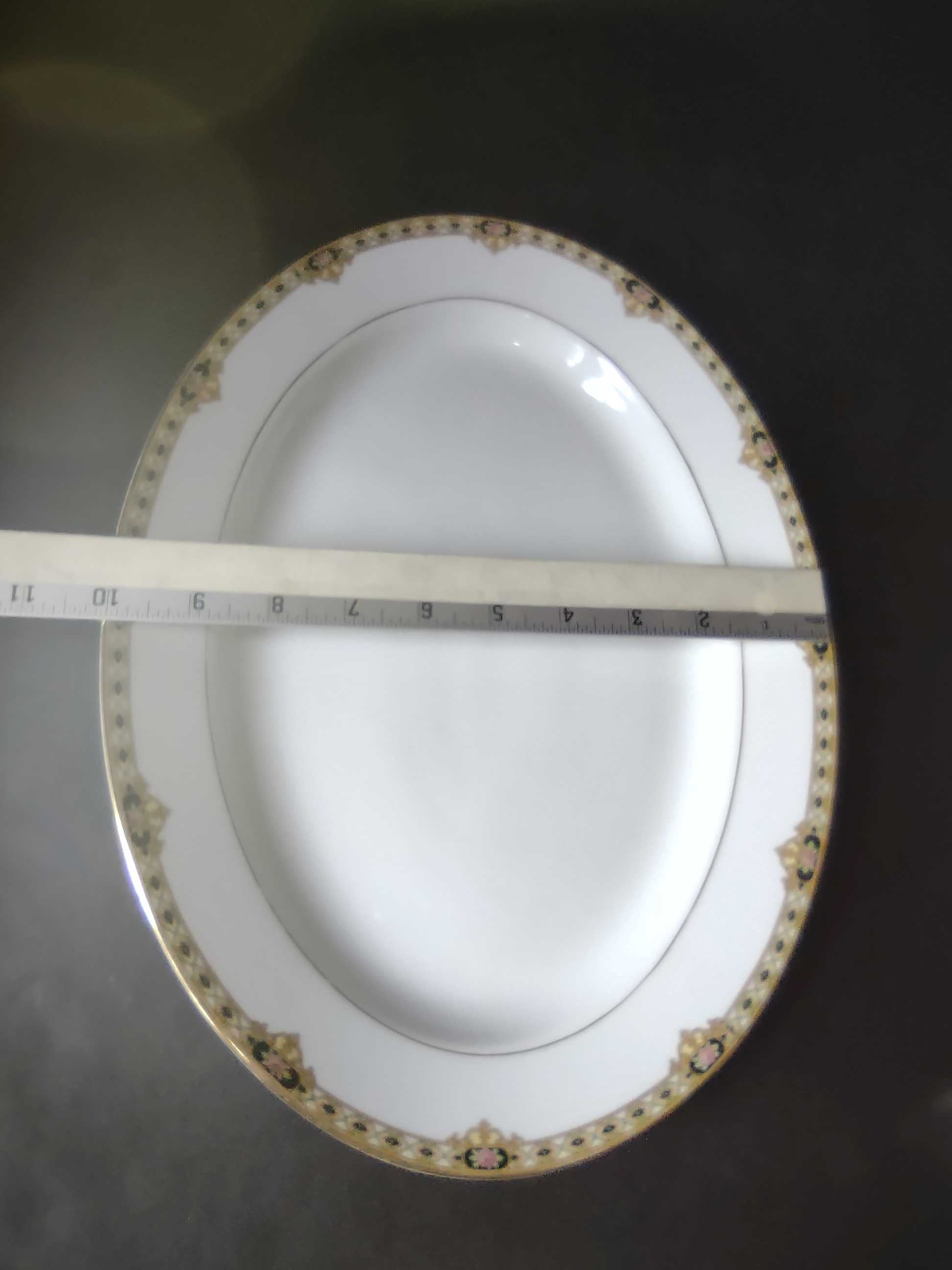 Vintage Noritake Ceylon Serving Platter 14" x 10" (lot 2617)