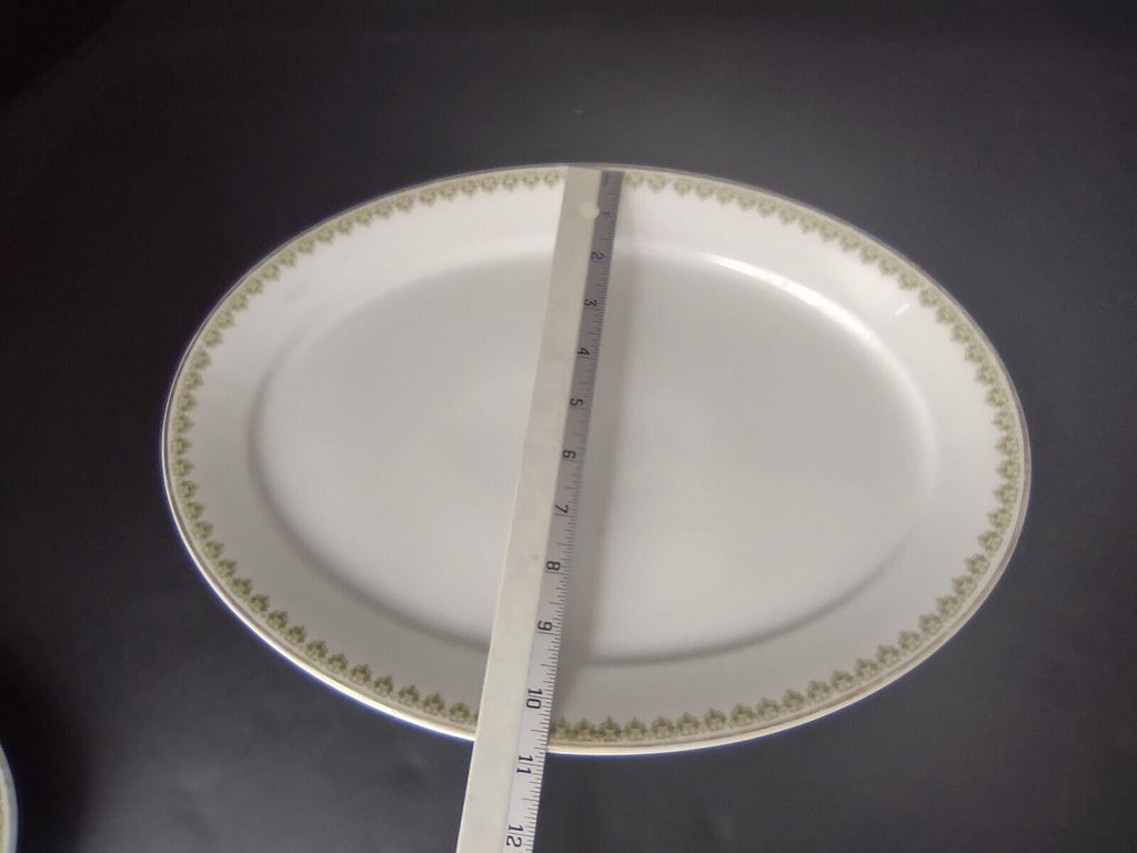 GDA Field Haviland Limoges France Serving Platter Plate Clover Shamrock (lot 526