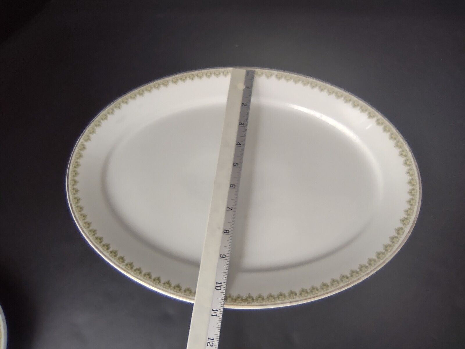 GDA Field Haviland Limoges France Serving Platter Plate Clover Shamrock (lot 526