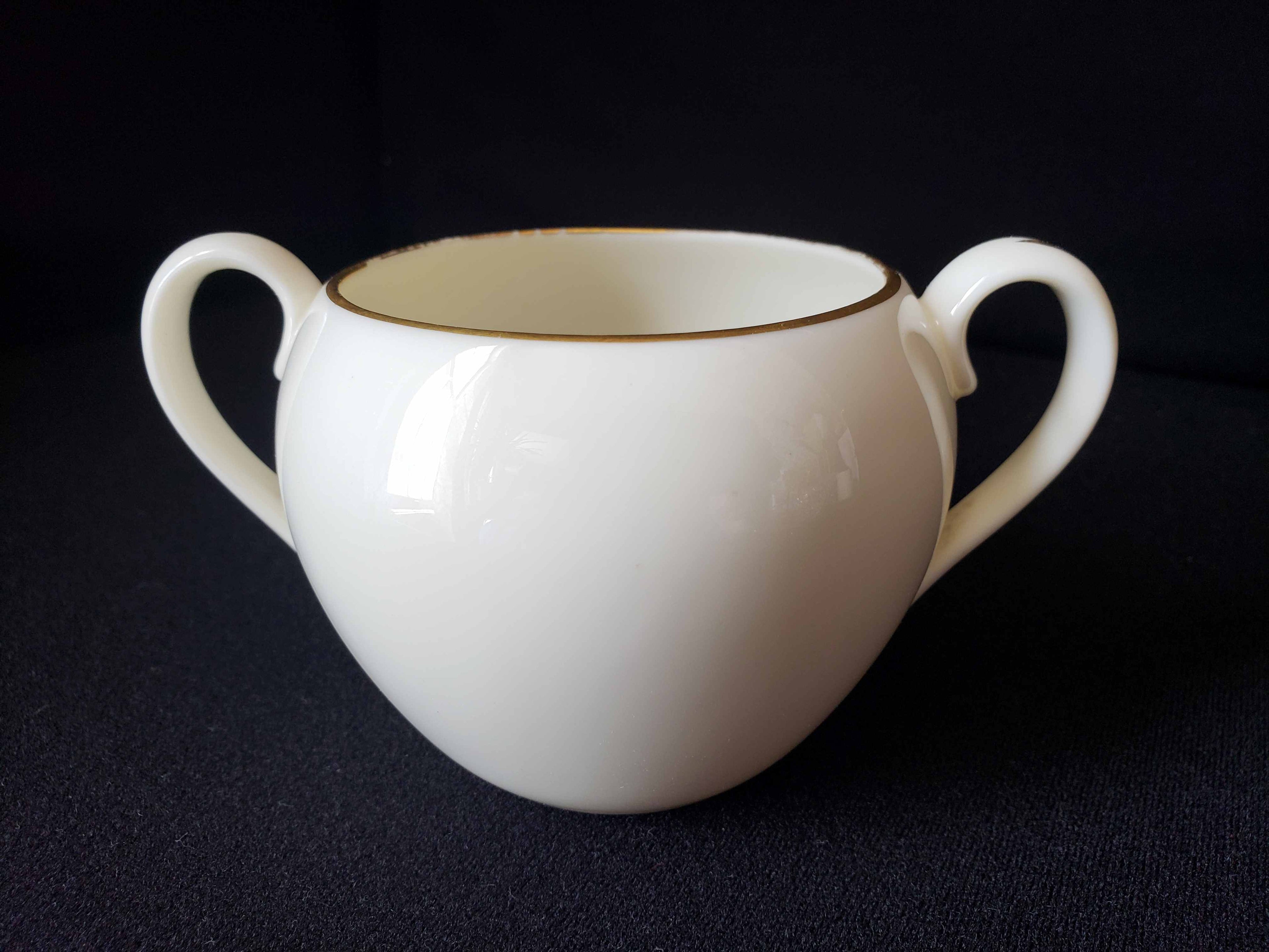 Vintage Lenox Olympia X-303 Sugar Bowl NO LID (lot 1951)