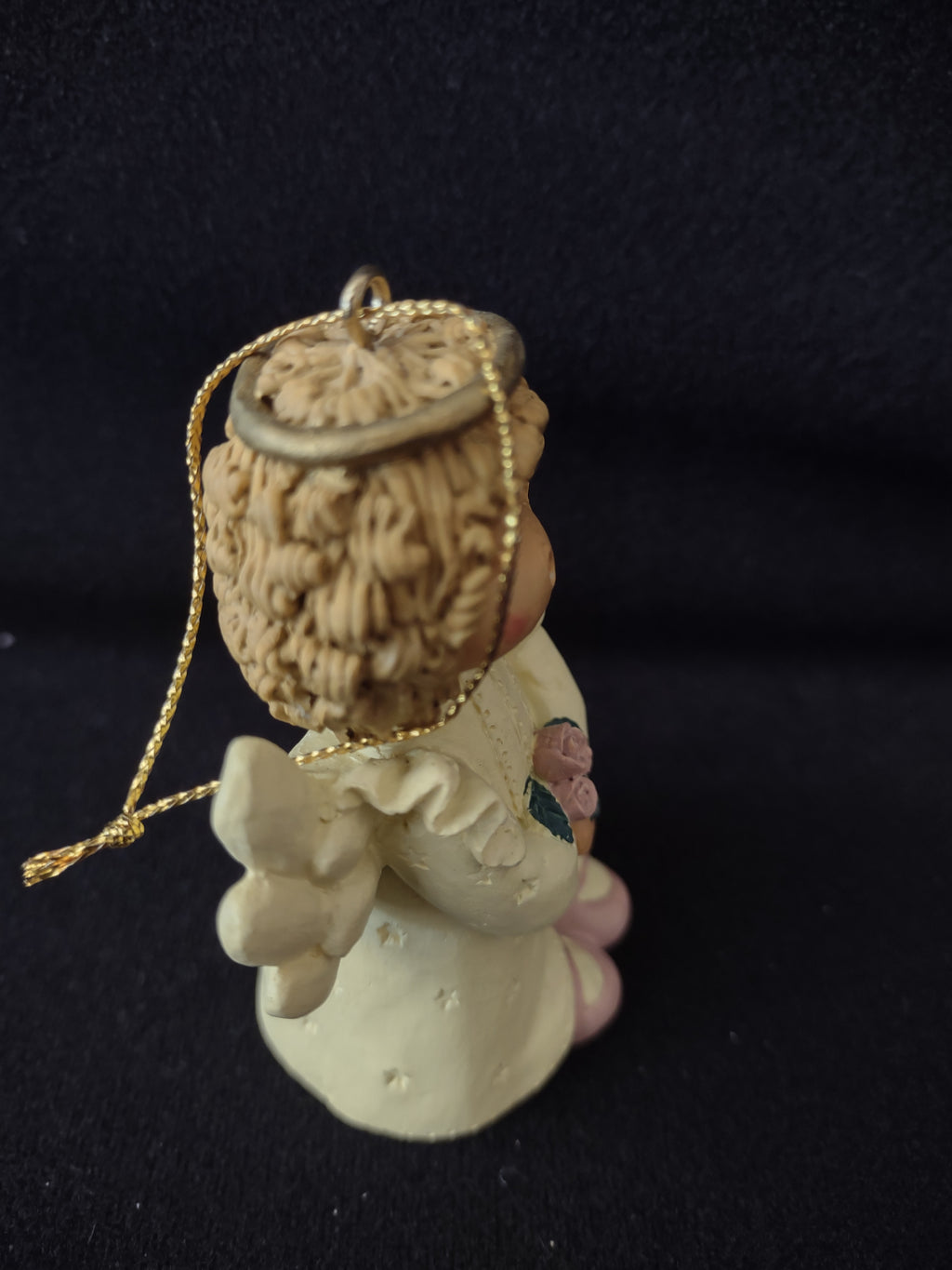 Vintage Zondervan Christmas Littlest Angel Ornament With Booklet (Lot 4131)