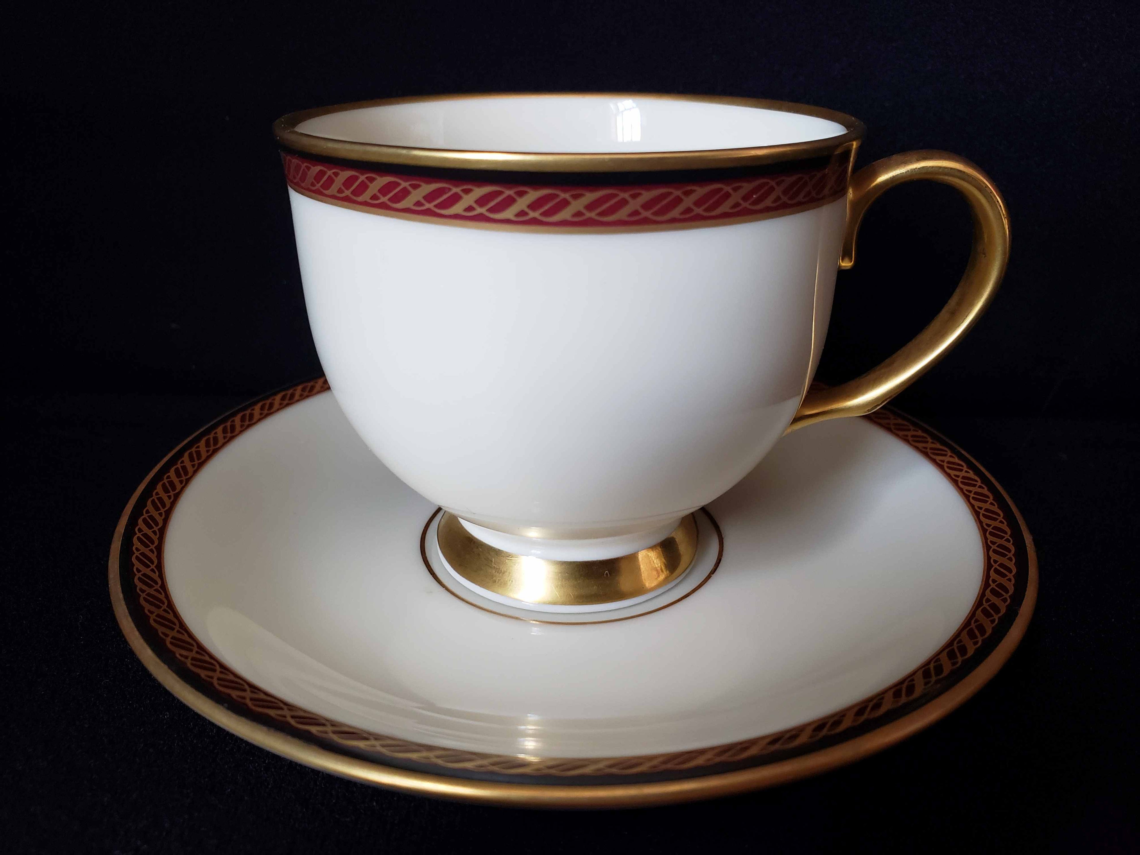 Vintage Lenox Monroe Tea Cup with Saucer (lot 1925)