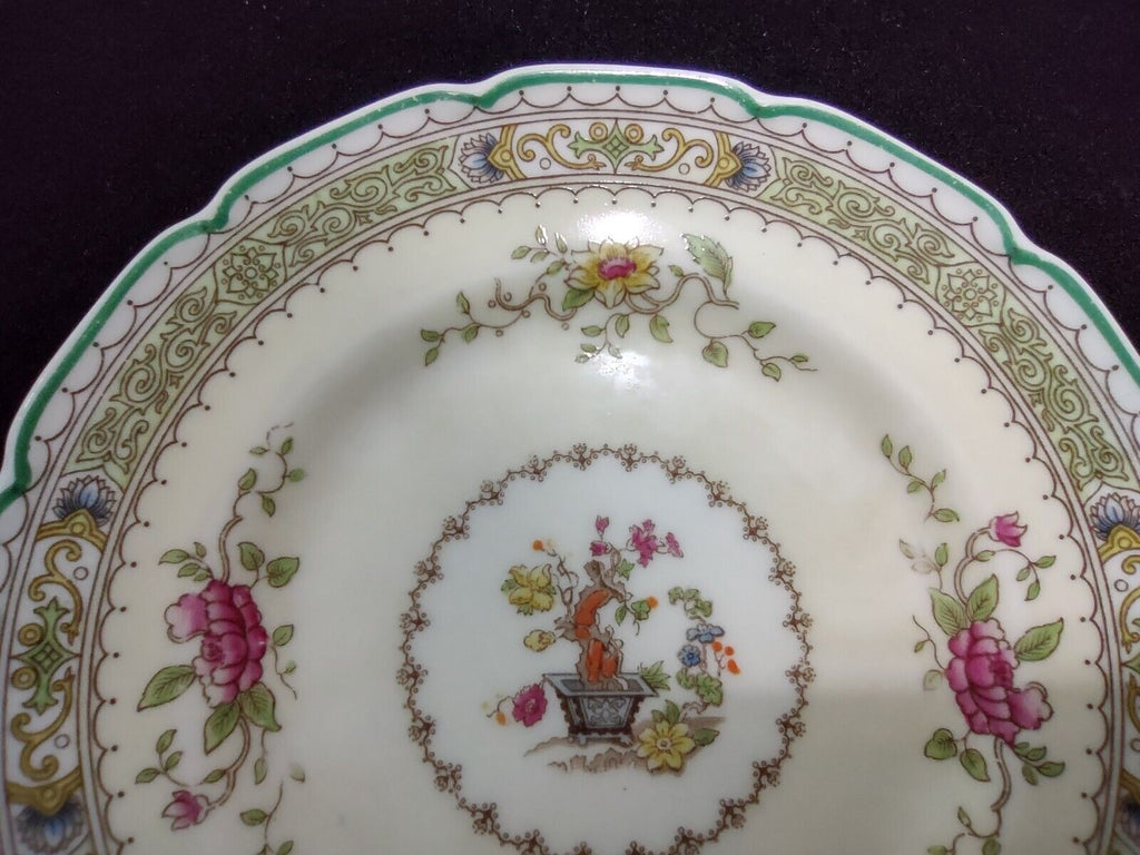 Vintage Bone Royal Doulton Indian Tree England Dessert Bread Plate 6-1/4" (lot 142)