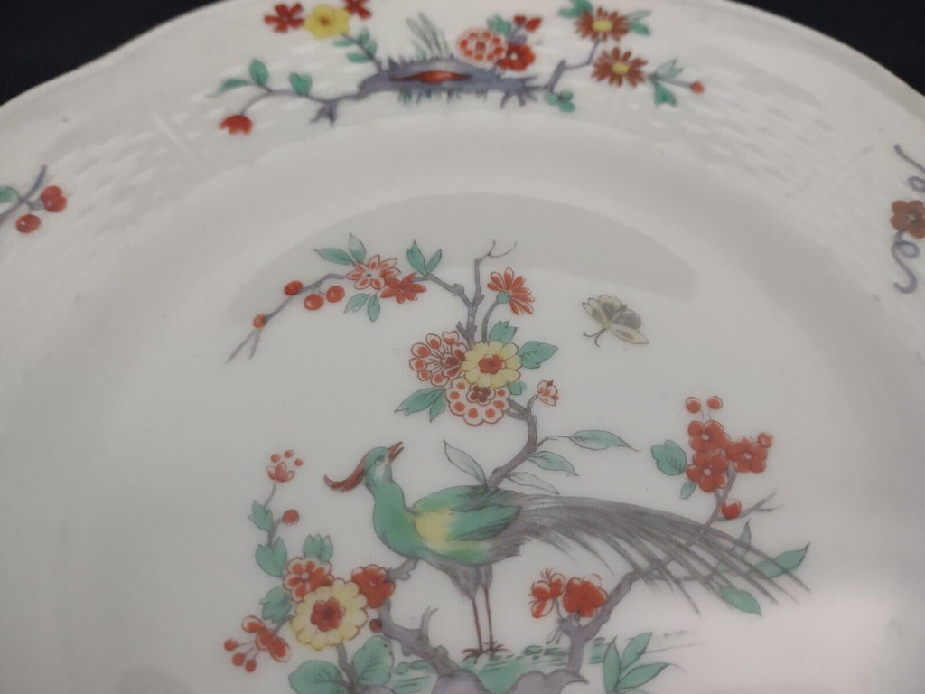 Haviland Limoges France Gold Trim Pheasant 7-1/2" Dessert Plate (lot 698)