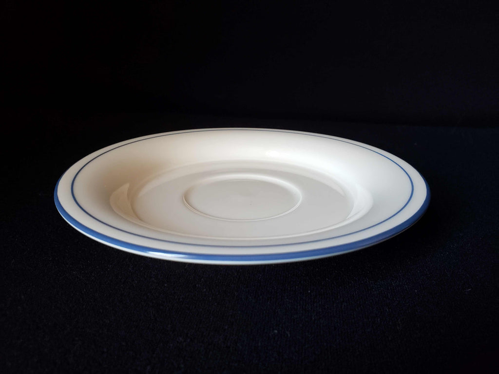Vintage Lenox Chinastone Blue Pattern Saucer ONLY (lot 1917)