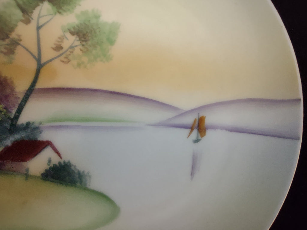 Vintage Collectible Bread & Butter Plate Meito Hand Painted Made in Japan 6" #122