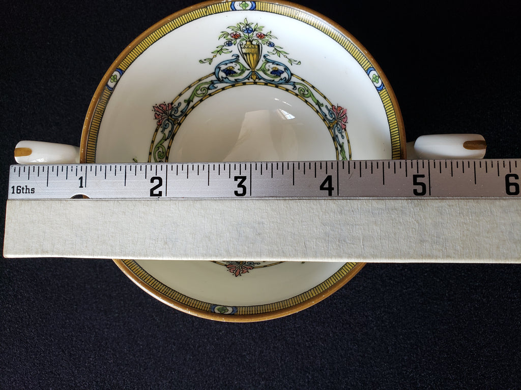 Vintage Royal Worcester Bouillon Cup Two-Handles IMPERFECT Doncaster (lot 2077)