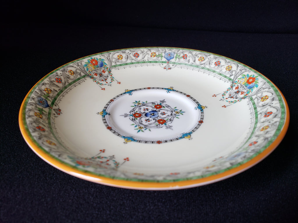 Vintage Royal Worcester Chantilly Saucer ONLY 6-1/4" (lot 2087)