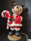 Vintage Santa's Best Christmas Animated Mickey Mouse 26" Disney (lot 1380)