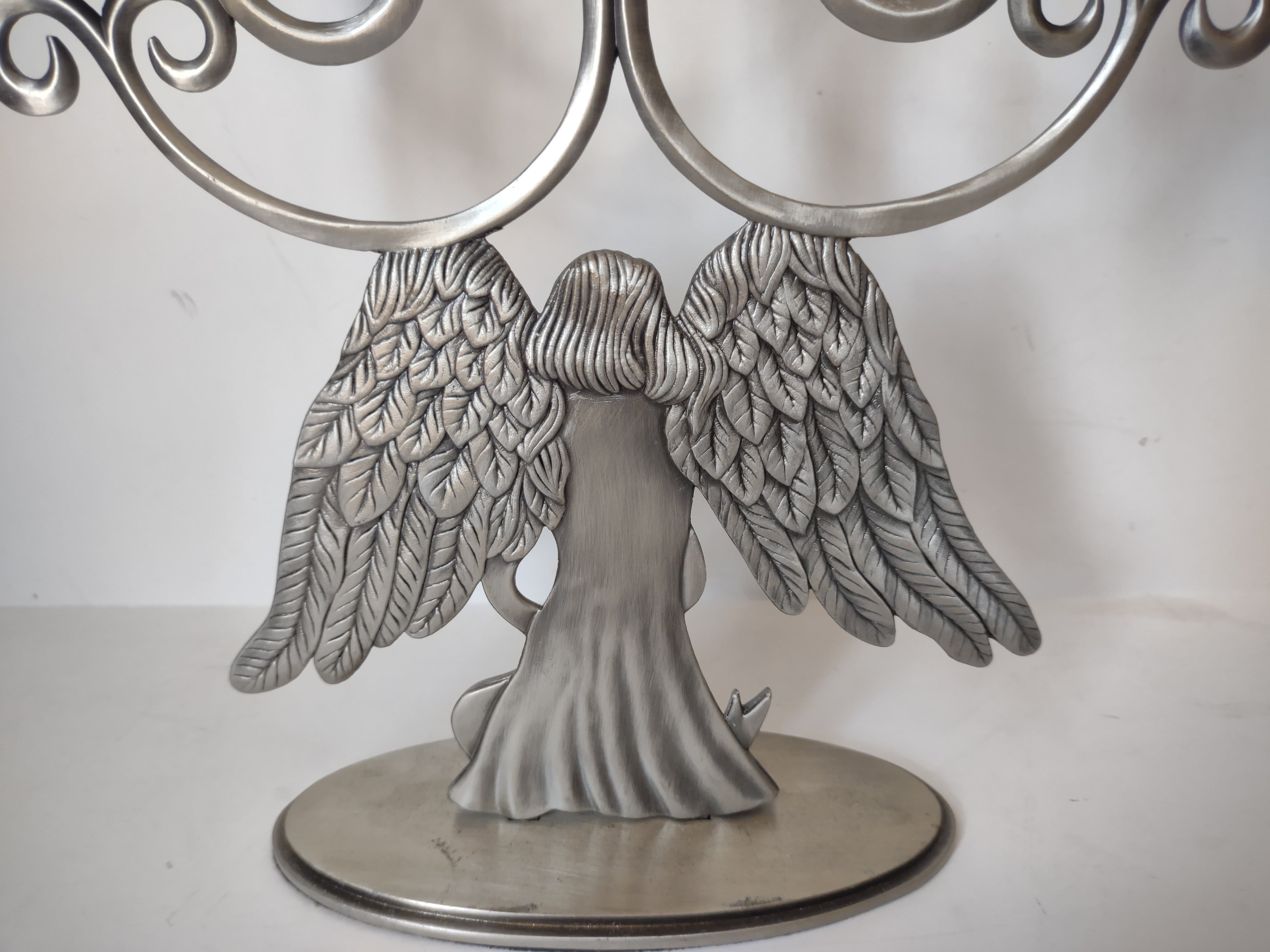 Home for the Holidays Christmas Candelabra Angel Candleholder (lot 2952c)