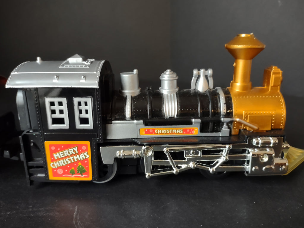 Christmas 3 Wagon Train Round Track (lot 1377)