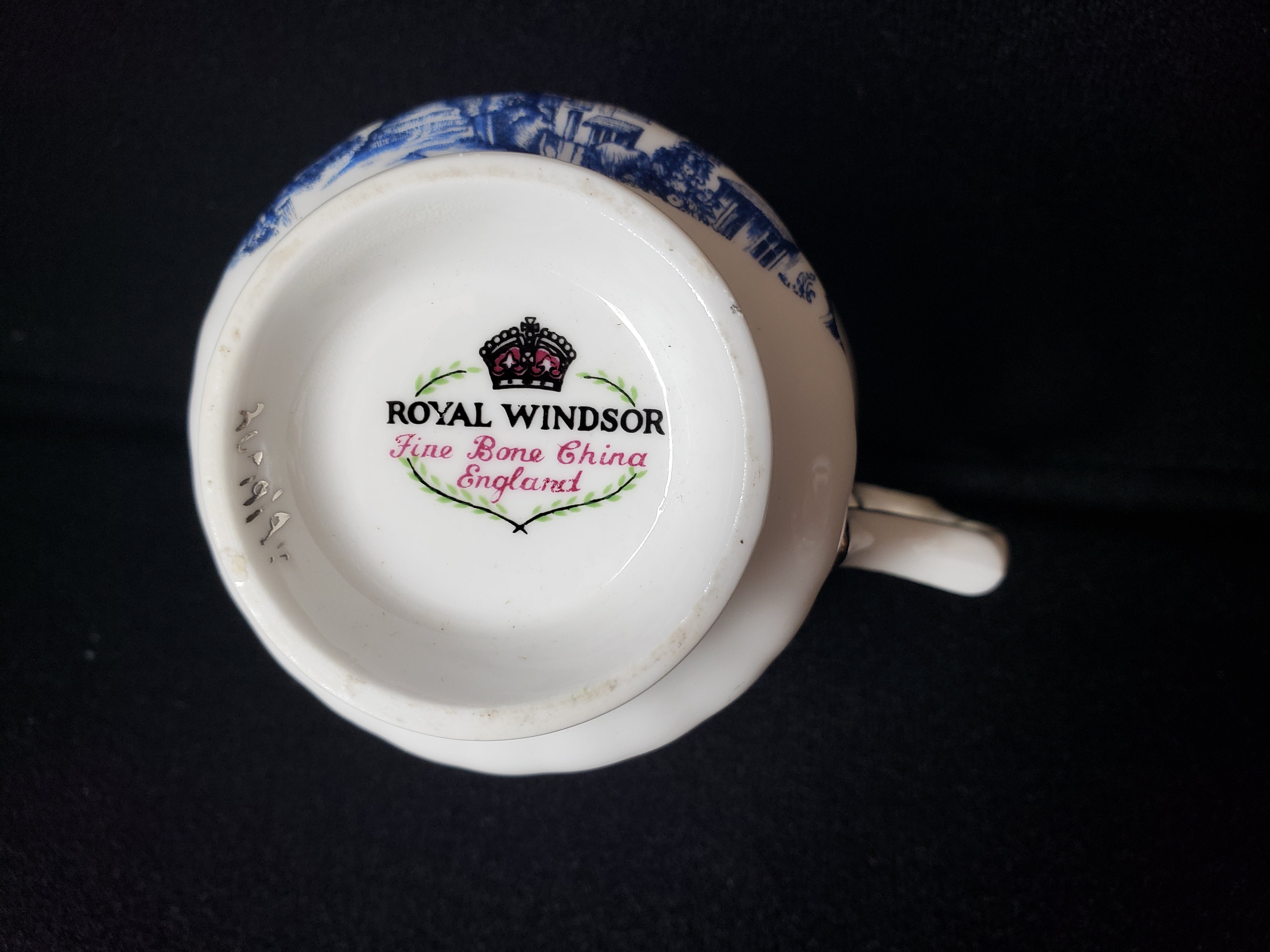 Vintage Royal Windsor England Tea Cup ONLY (lot 2057)