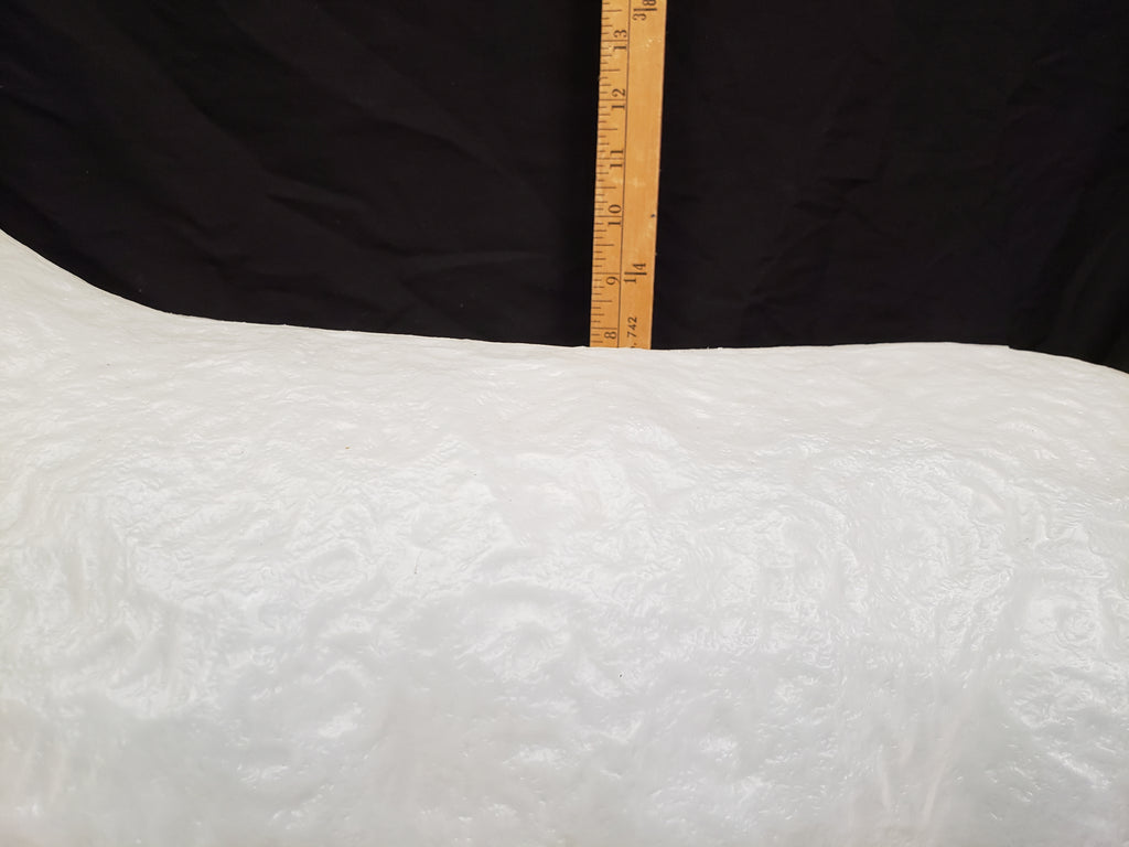 Vintage Christmas Outdoor White Lamb Blow Mold 26" long (lot 2260)