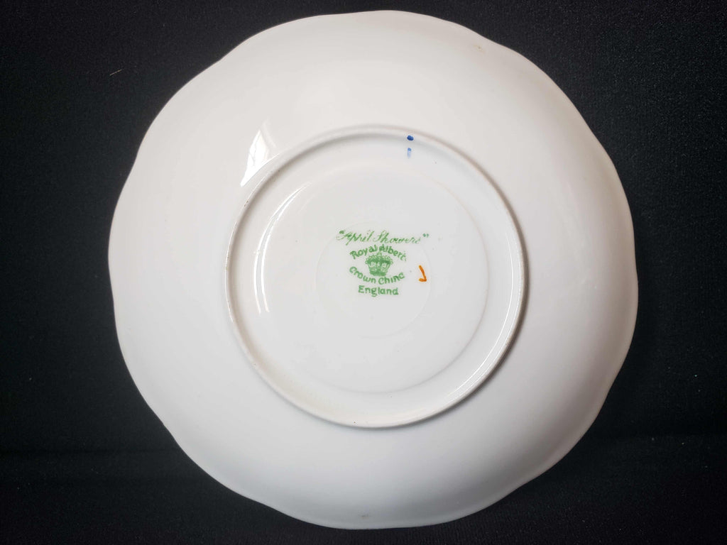 Vintage Royal Albert Crown April Showers China Saucer ONLY (2009)