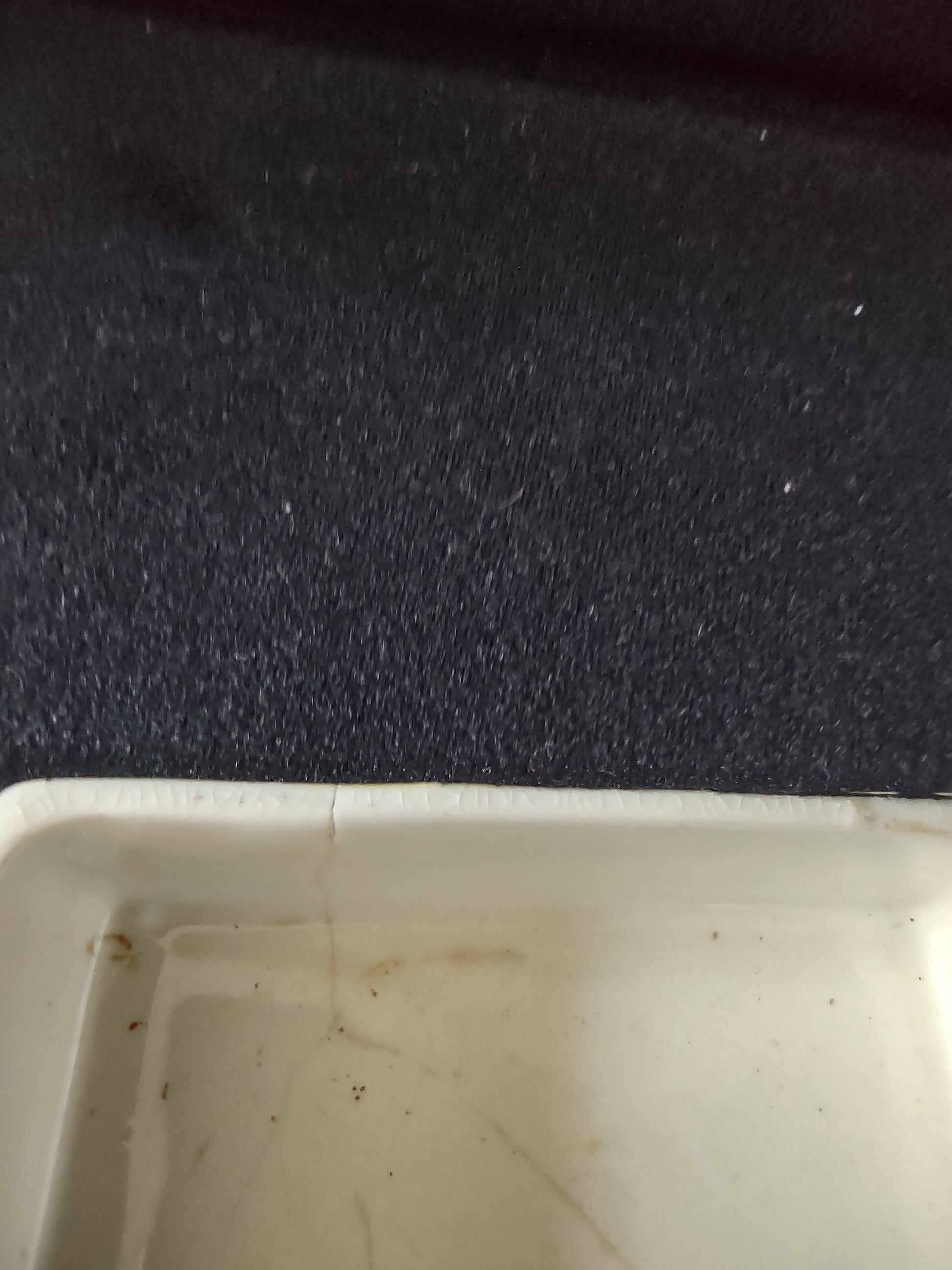 Vintage Ceramic Lidded Keepsake Box Railway B & B Steam Engine England (Lot 5809