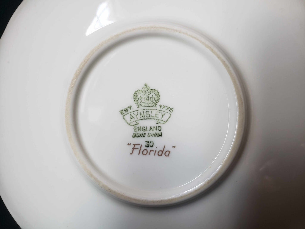 Vintage Aynsley Florida Saucer ONLY (2007)