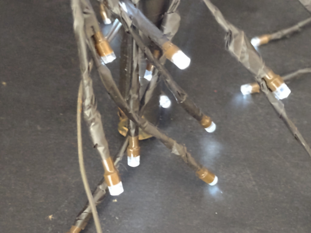 Halloween LED Willow Black Tree Branch ONLY (lot 3176c)