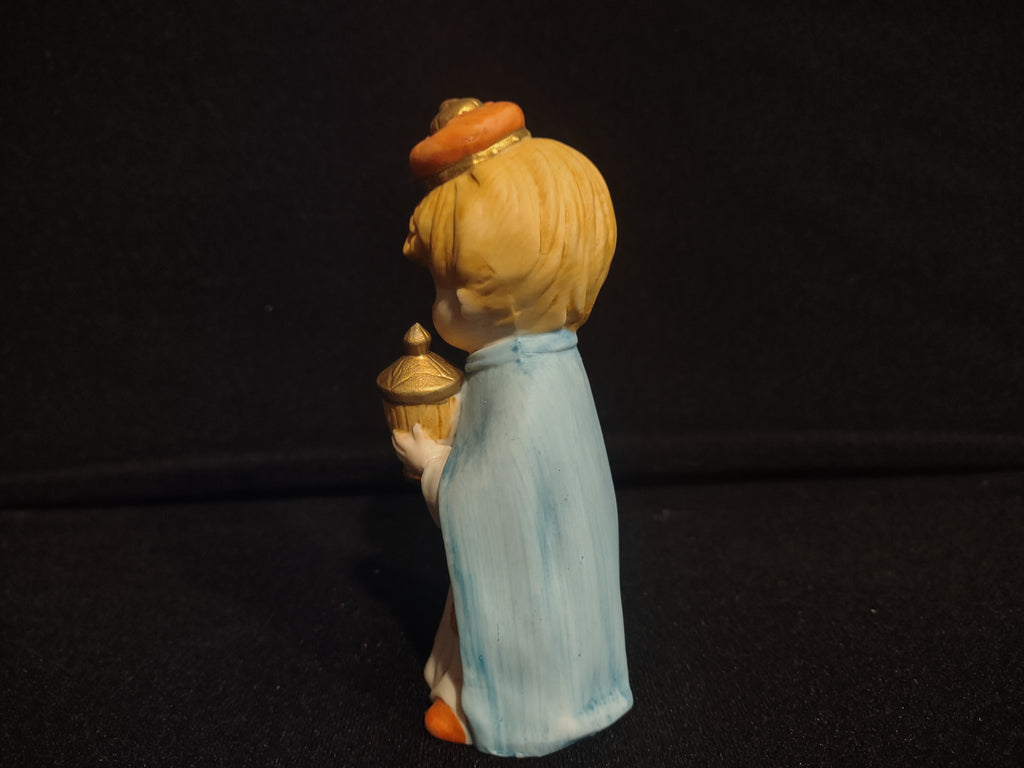 Homco Home Interiors Childrens Nativity Set Wise Man Replacement (lot 2429)