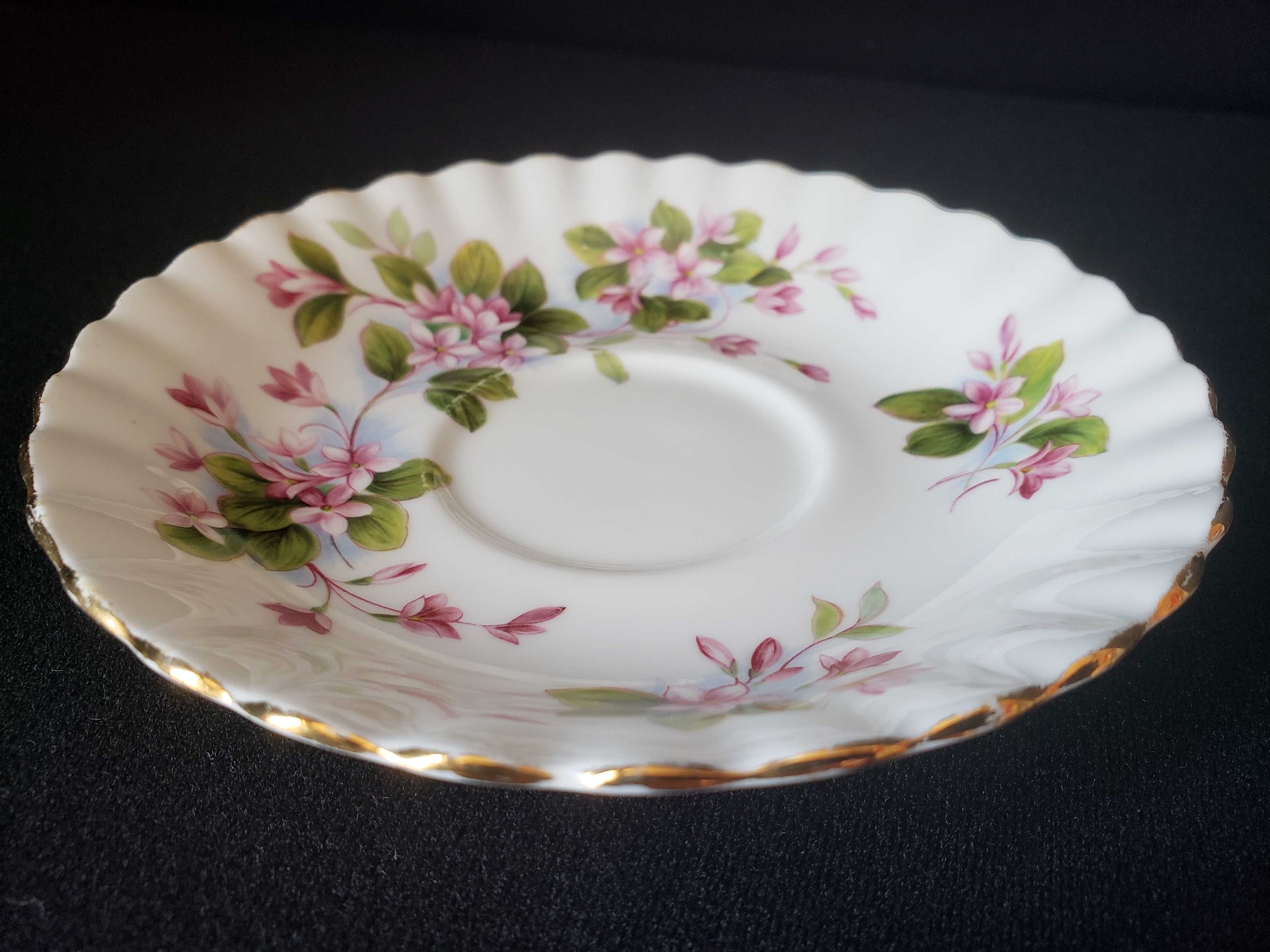 Vintage Royal Albert Bone China Mayflower Saucer ONLY (lot 2010)