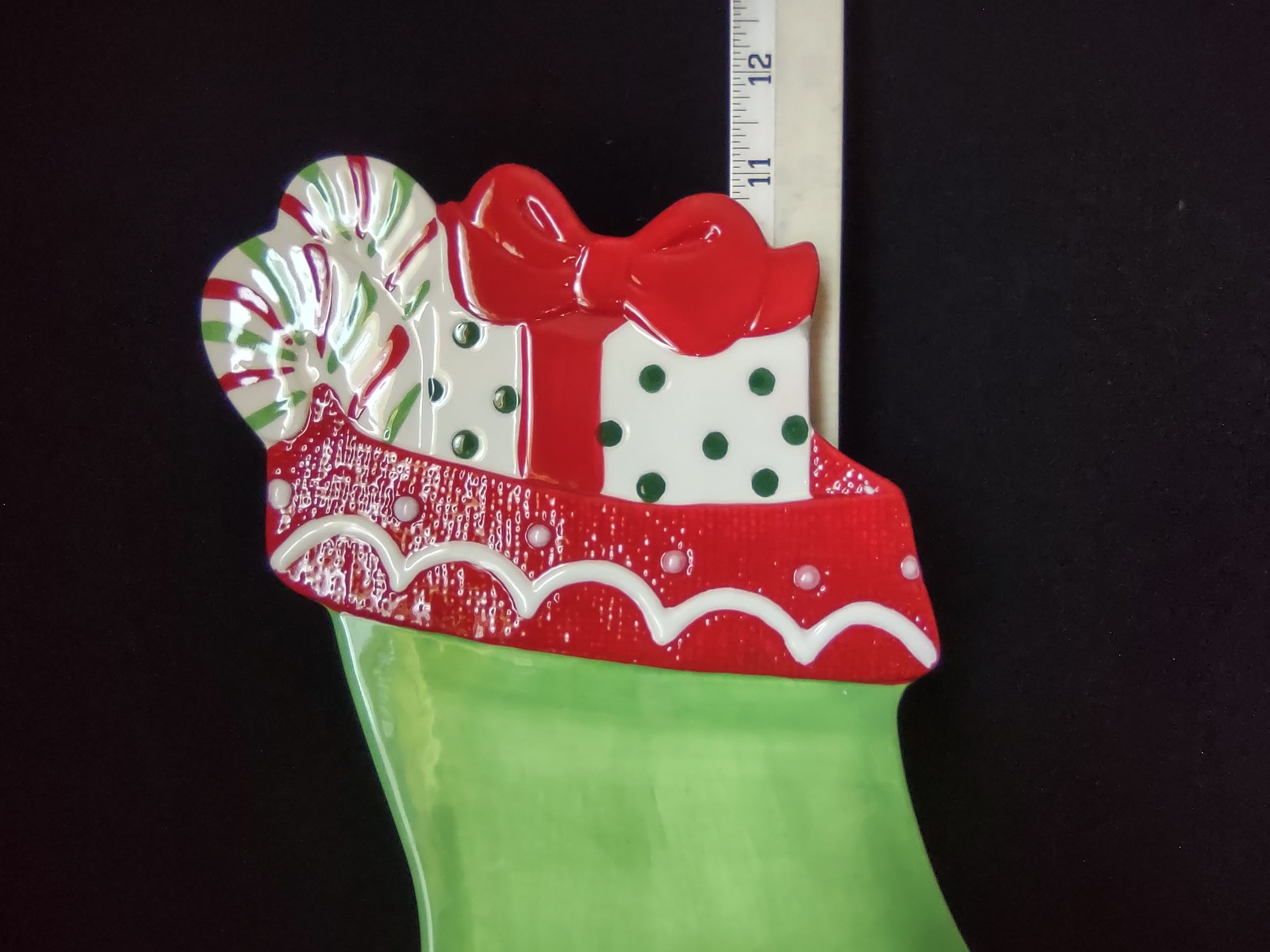 Fitz and Floyd Stocking Stuffers Trivet Memo Board MARKER NOT INCLUDED (lot 1535