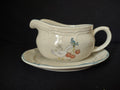 Vintage Marmalade Gravy Boat Geese Duck Cherry Ribbon (lot 2844c)