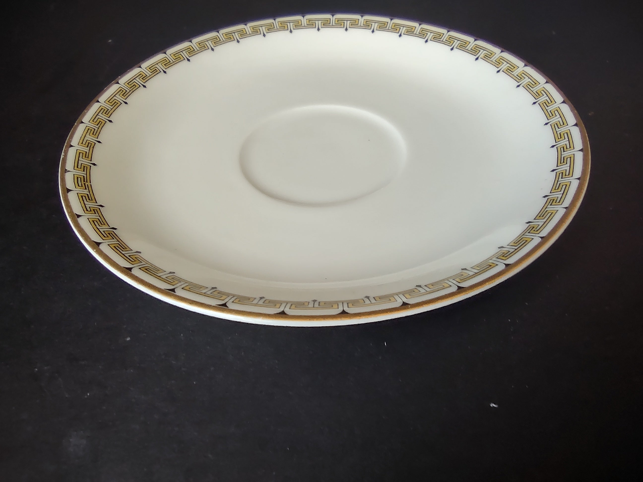 Haviland Limoges Saucer ONLY Albany Black (lot 1065)