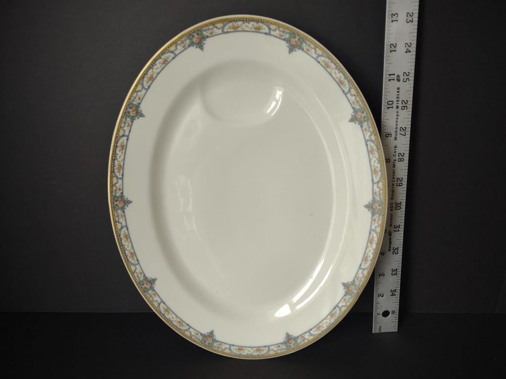 Haviland Limoges Gold Trim Serving Platter 13-1/2" (lot 341)