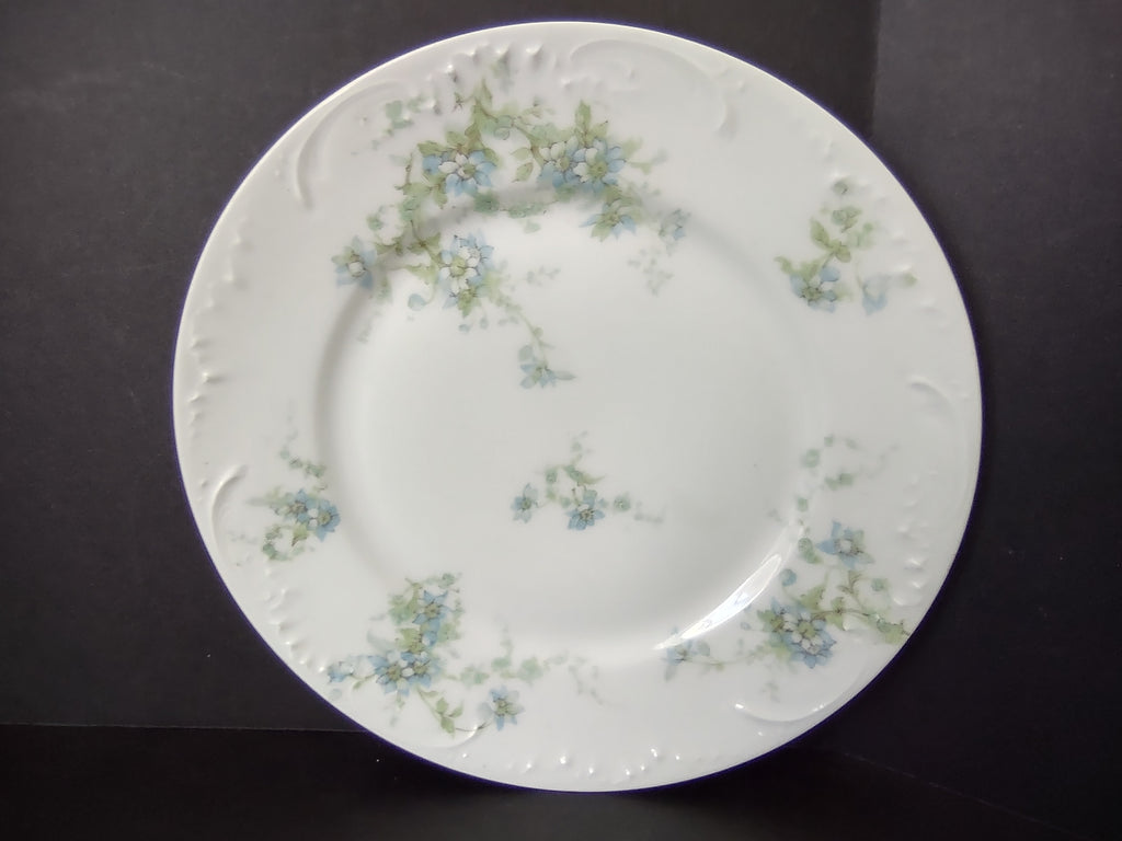 Haviland Limoges French Cottage Chic Luncheon/Dinner/Salad Plate Blue (lot 1122)