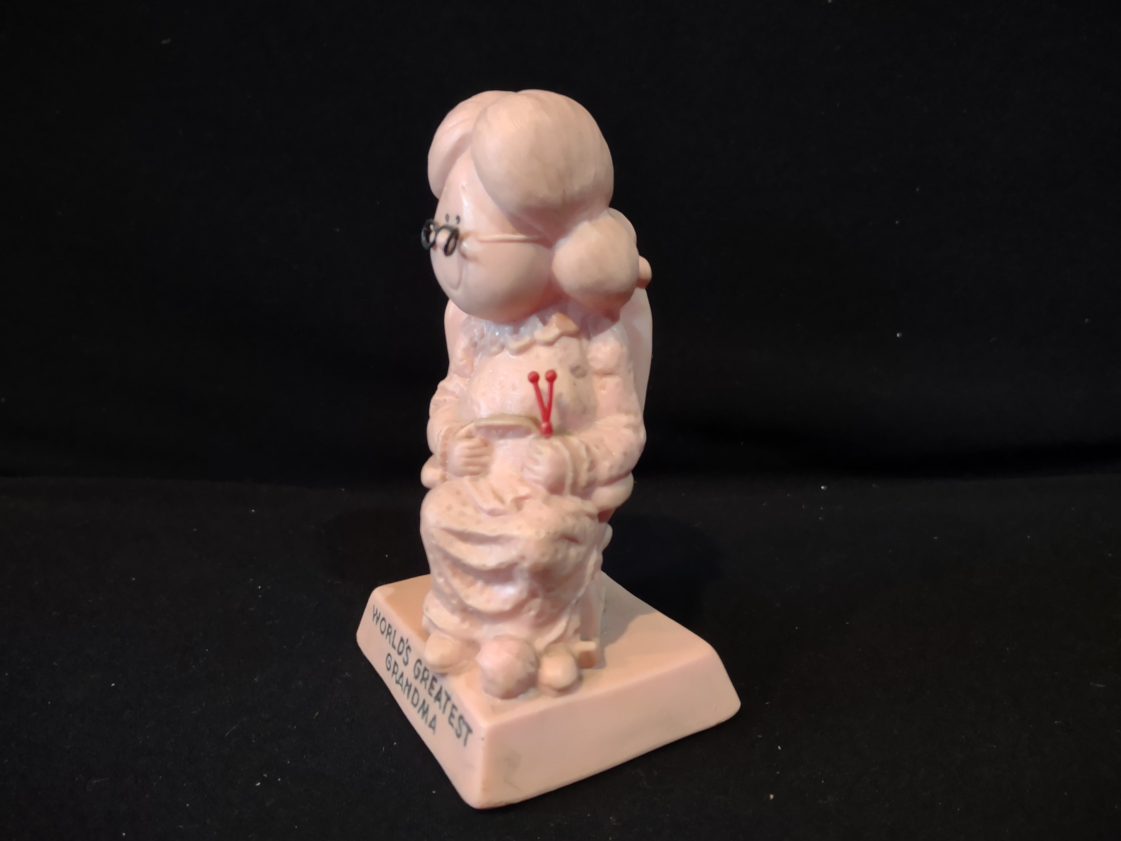 Vintage R W Berries World's Greatest Grandma Pink (lot 5381)