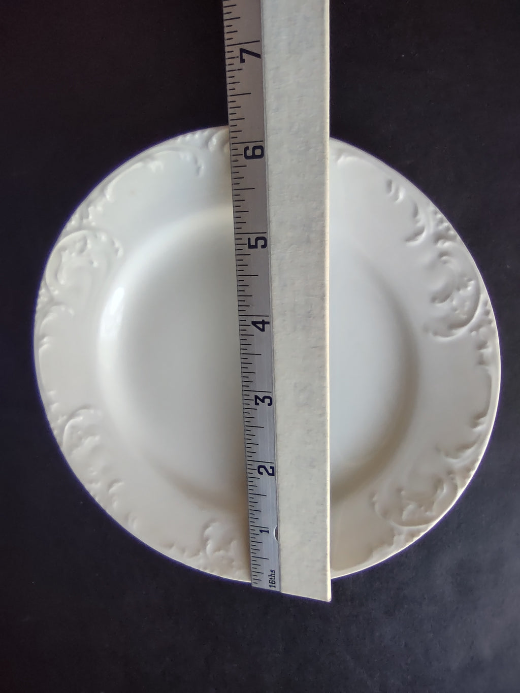 Haviland French Chic Limoges Bread/Butter Plate Plain White (lot 1048)