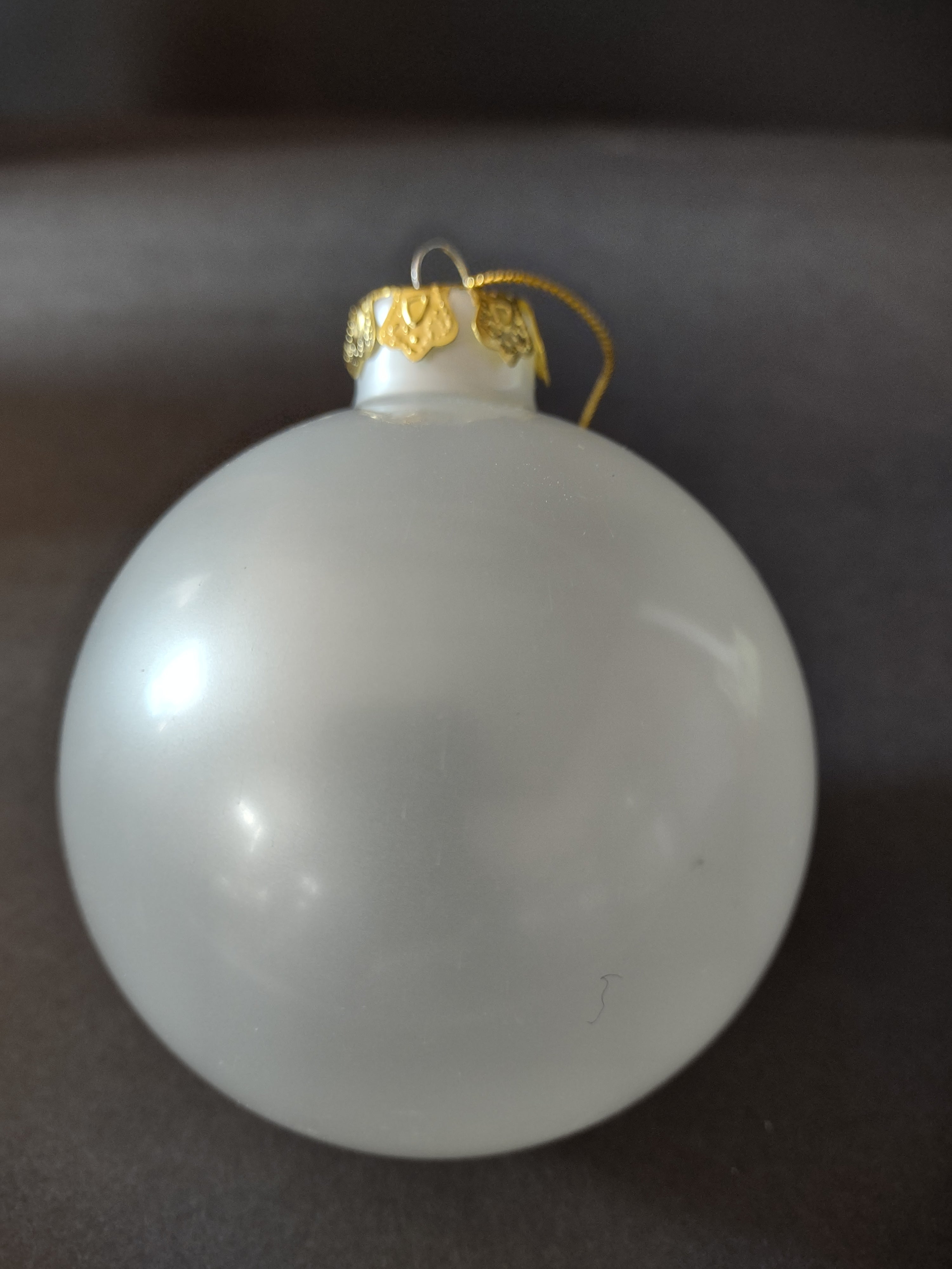 Vintage Christmas 2007 Campbells White Collector Edition Ornament (Lot 4701)