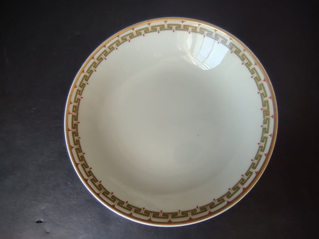 Haviland Limoges Small Cranberry Bowl 5" Albany Red (lot 1060)