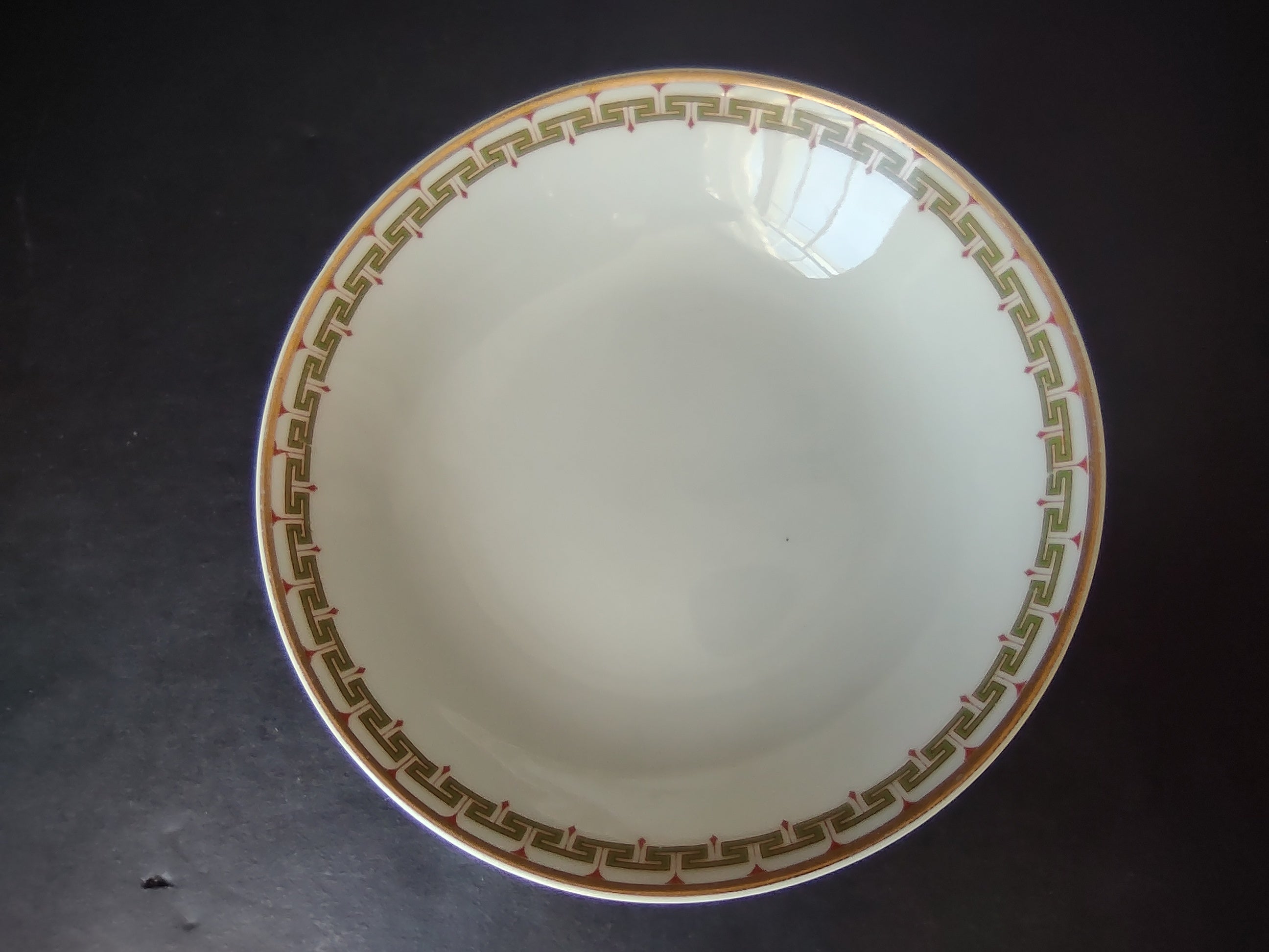 Haviland Limoges Small Cranberry Bowl 5" Albany Red (lot 1060)