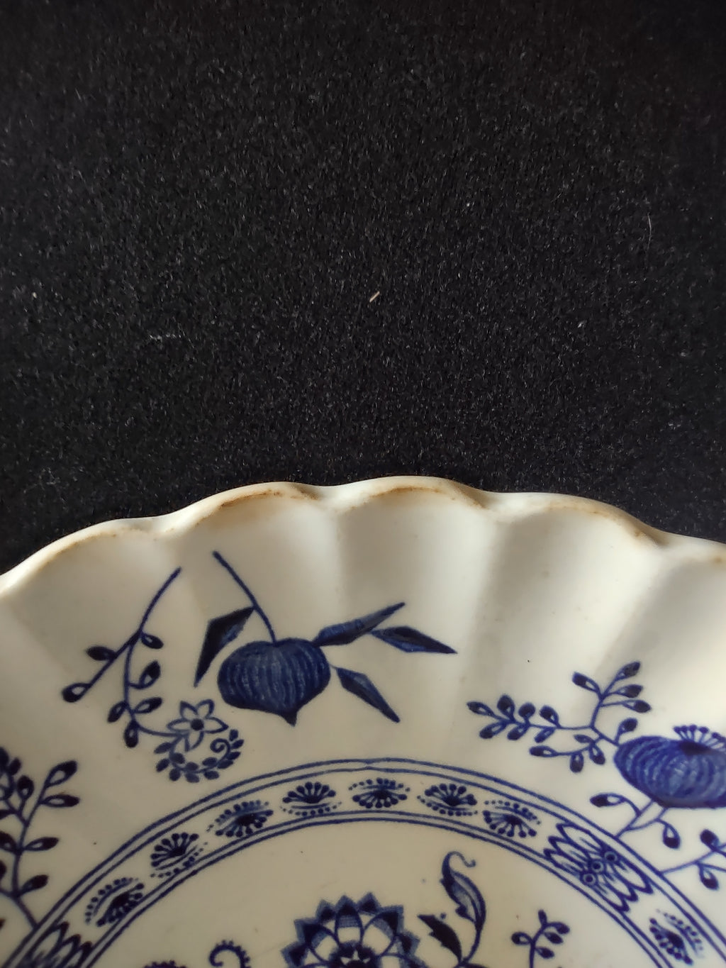 Vintage Meakin Blue Nordic Soup Cereal Bowl Ironstone England Set of 2 (5969)
