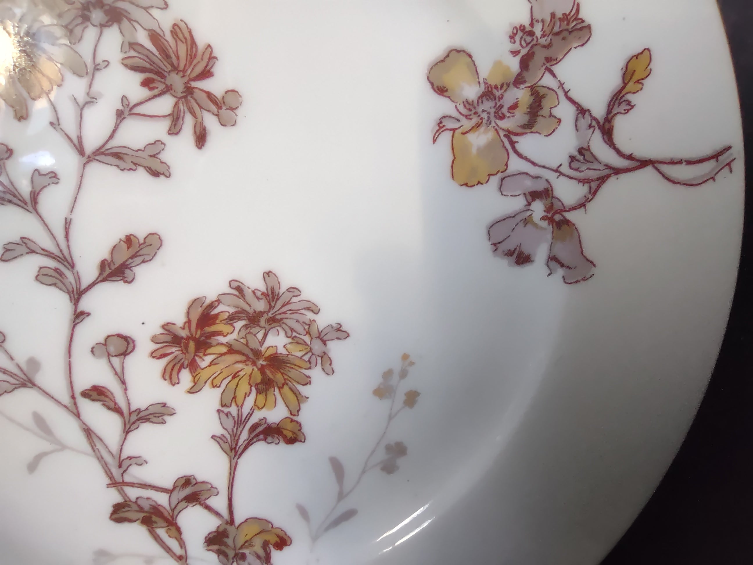 Lanternier France Limoges Dessert Plate (lot 1093)