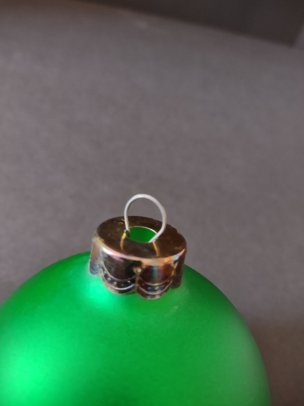 Vintage Christmas 2006 Green Campbells Collector Ornament (Lot 4695)