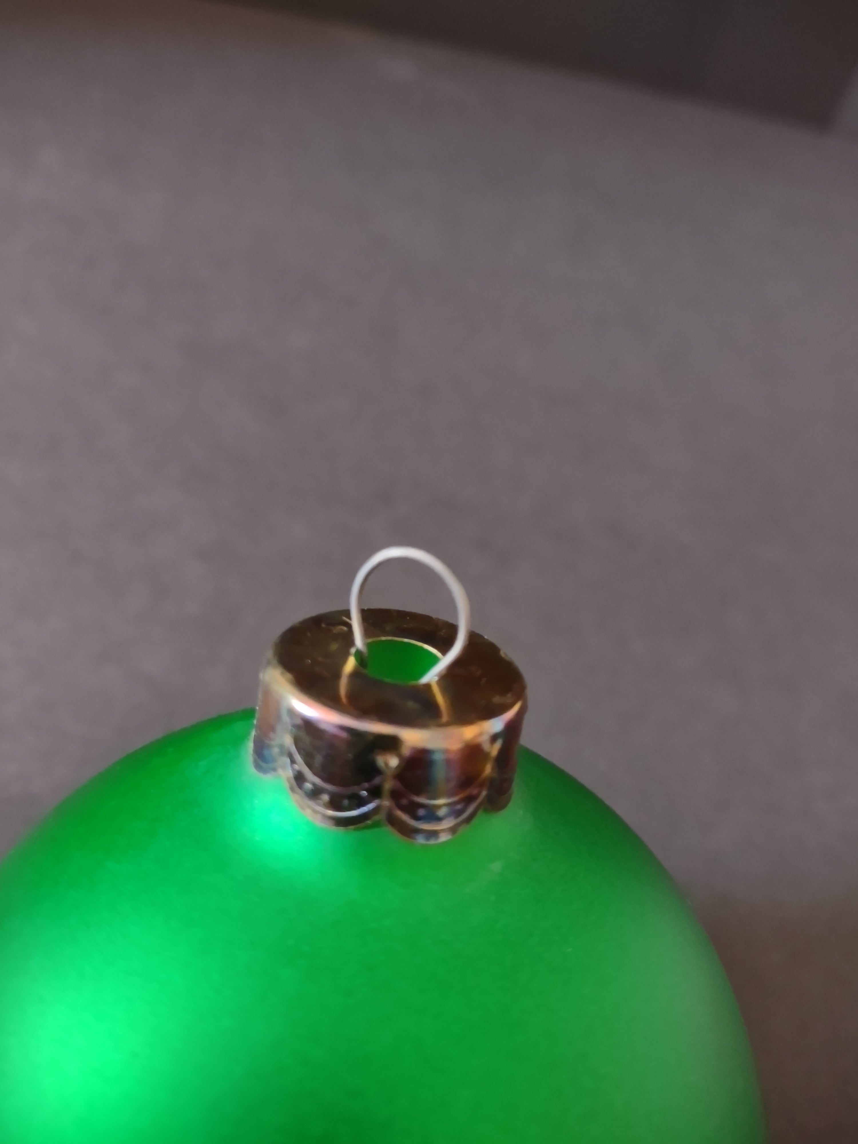Vintage Christmas 2006 Green Campbells Collector Ornament (Lot 4695)