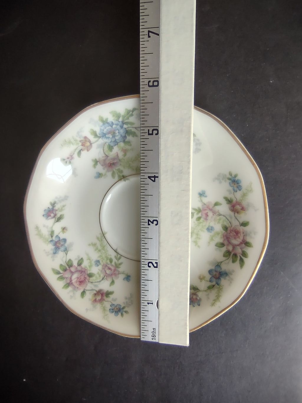 Haviland Limoges Fleurette Saucer ONLY Floral (lot 810)