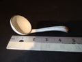Vintage Nippon Small Spoon Ladle White Golden Trim (lot 5358)