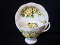 Vintage Royal Albert Floral Primula Demitasse Cup with Saucer (lot 2037)