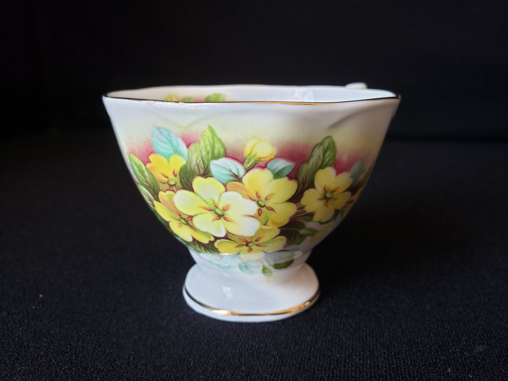 Vintage Royal Albert Floral Primula Demitasse Cup ONLY (lot 2038)