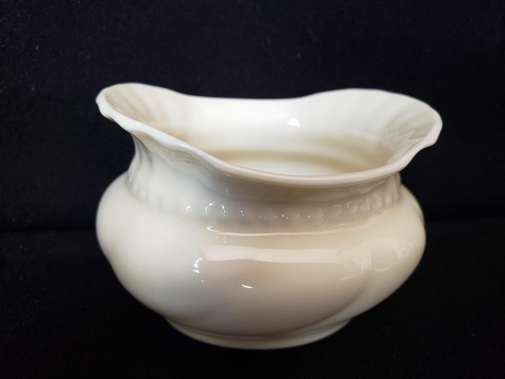 Vintage Lenox Sugar Bowl Green Stmap (lot 1986)