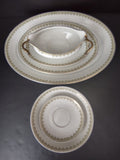 GDA Field Haviland Limoges France Serving Platter Plate Clover Shamrock (lot 526