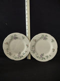 Vintage Pfaltzgraff Grapevine Dessert Plate x 2 Grape Some Scratches (Lot 3871)