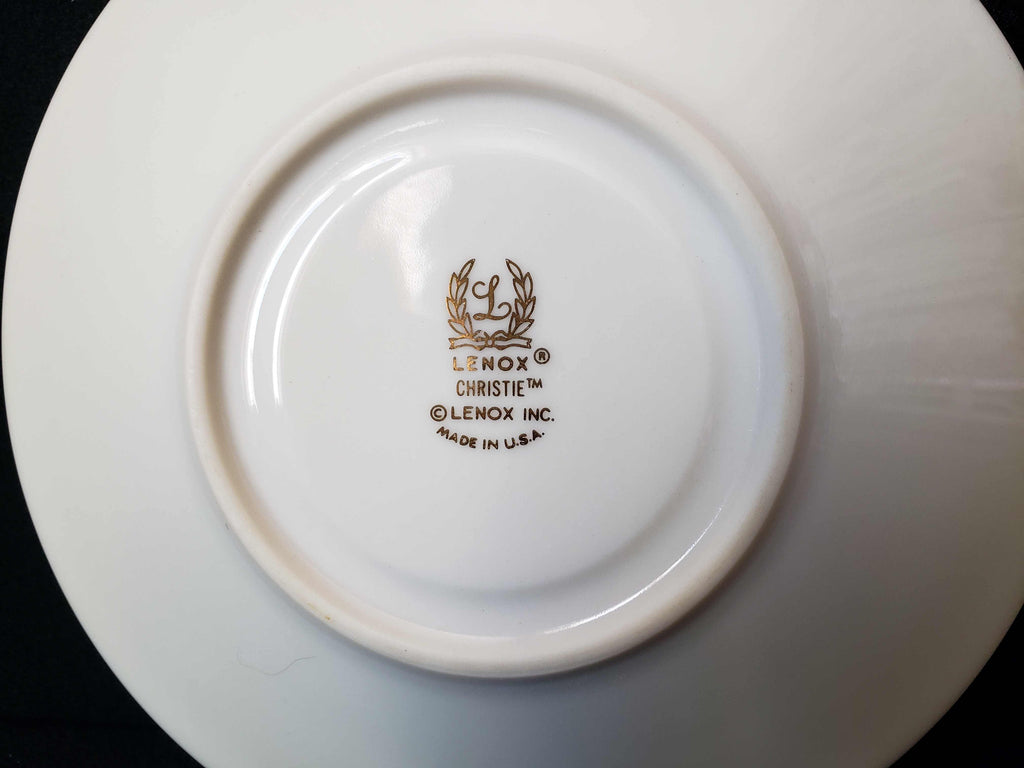 Vintage Lenox Christie Saucer ONLY (lot 1964)