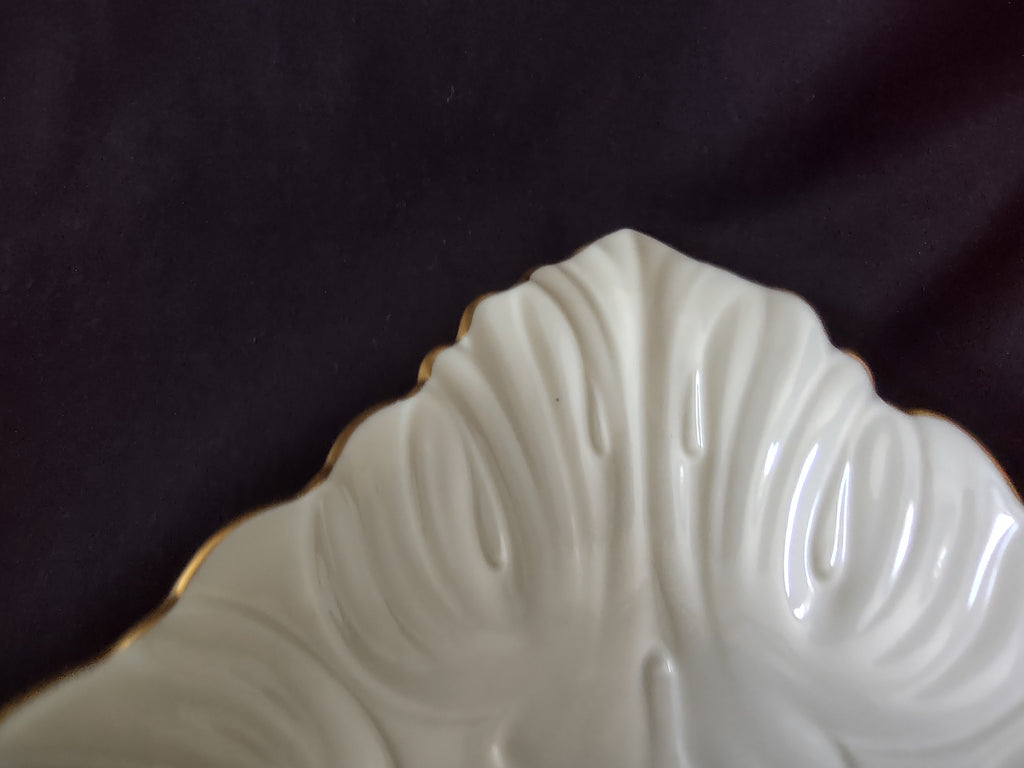 Vintage Lenox Serving Bowl Triangle (lot 1984)