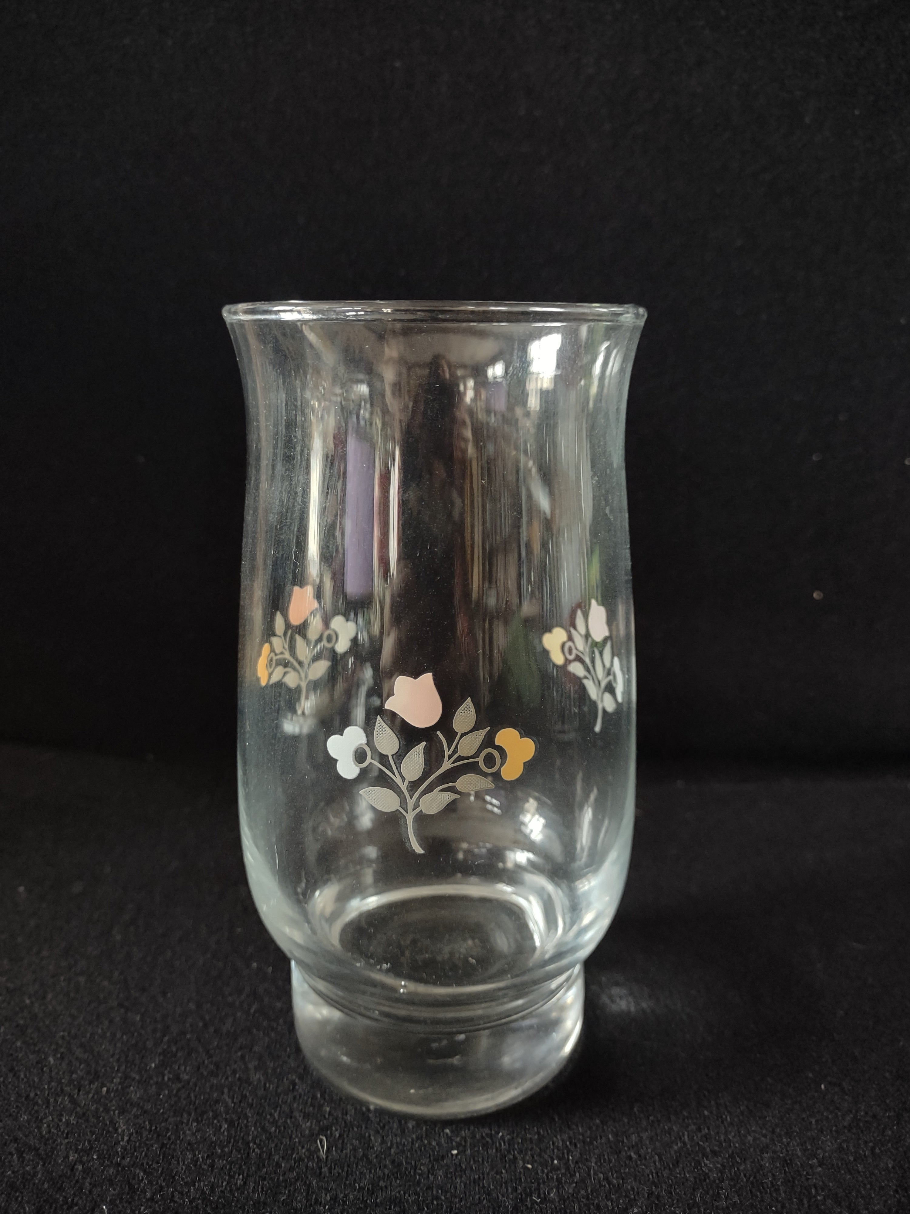 Vintage Remembrance Pfalzgraff Drinking Glass Tumbler x 3 (Lot 5232)