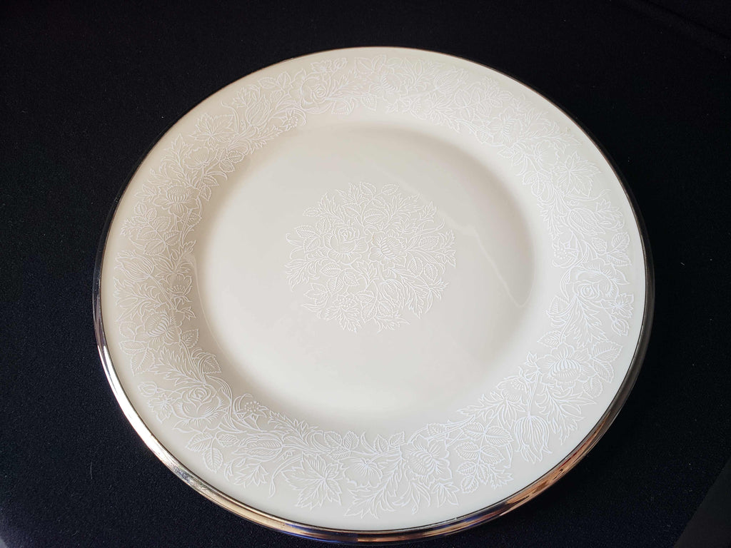 Vintage Lenox Dinner Plate Moonspun 10-3/4" (lot 1979)