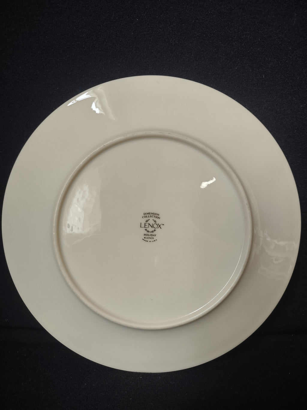 Vintage Lenox Holiday Dimension Collection Salad Plate 8-1/8" (lot 1871)